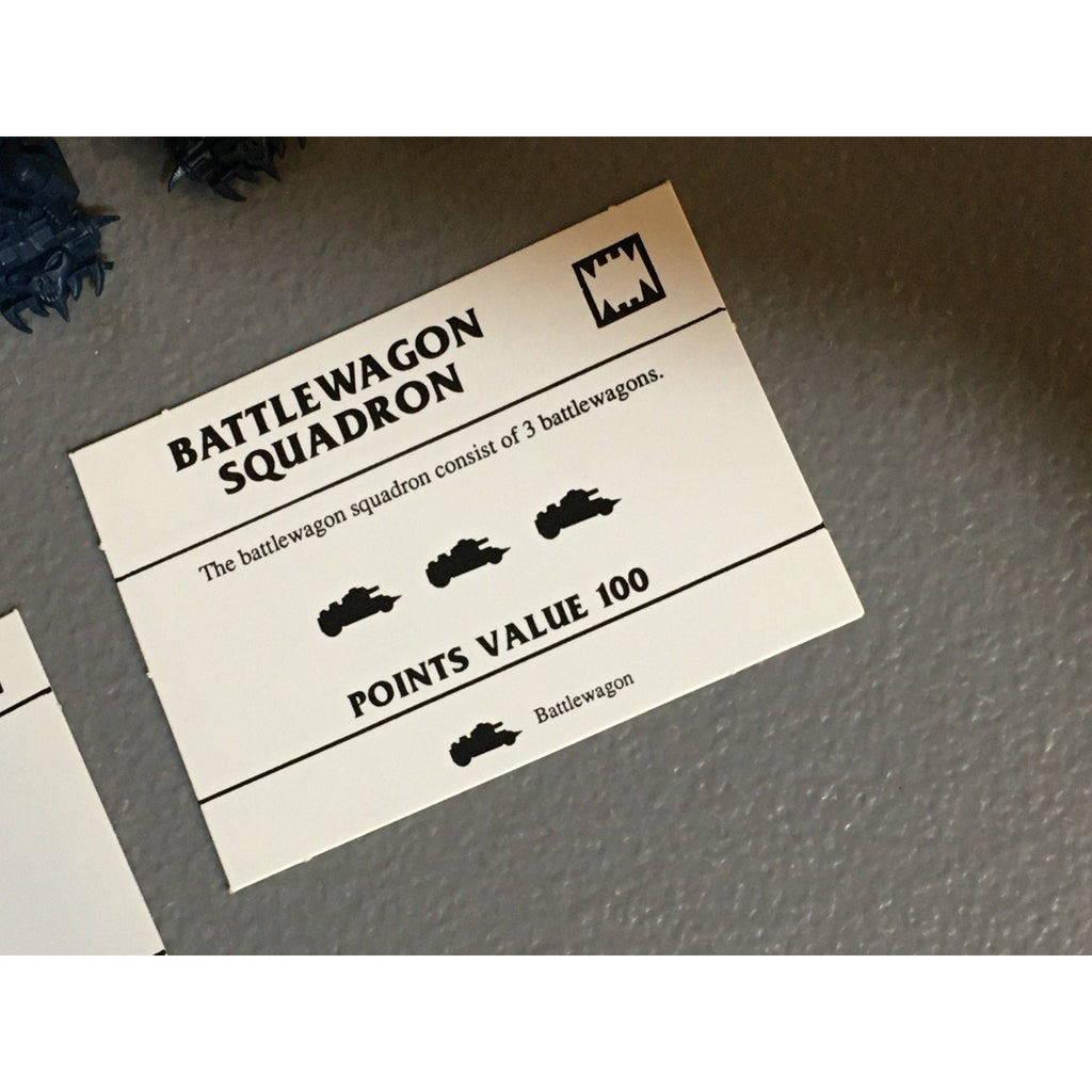 A25845 WARHAMMER 40K EPIC SPACE ORKS EXTRA ORK BOYZ & BATTLEWAGON SQUADRON GW