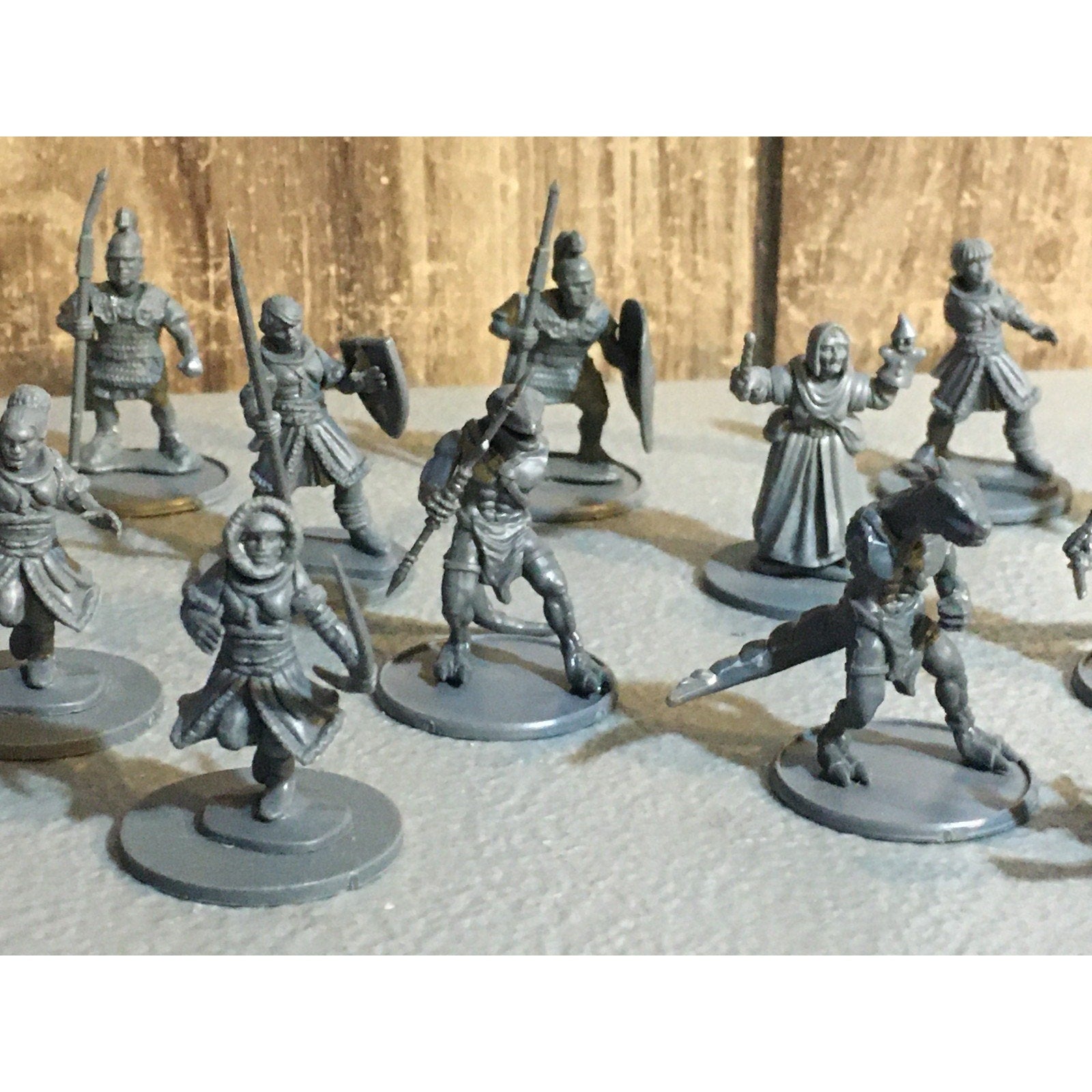 A30070 WARLORD GAMES UNKNOWN MIXED LOT SOLDIERS TOWNSFOLK LIZARDMEN INCOMPLETE