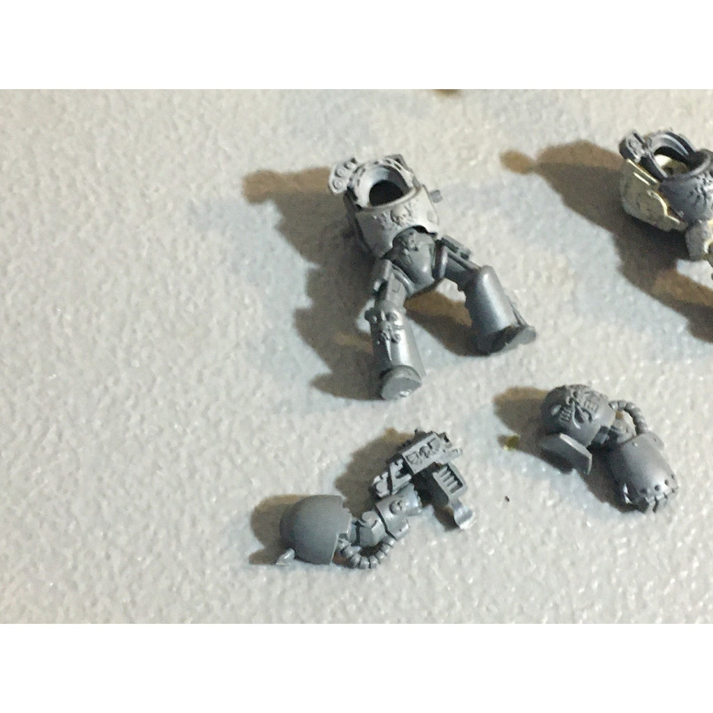 A29087 WARHAMMER 40K SPACE MARINES TERMINATORS INCOMPLETE LOT GW