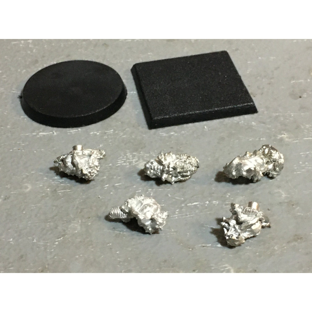 A23857 WARHAMMER FANTASY 40K CHAOS DAEMONS METAL OOP NURGLING 5 PK W BASE GW