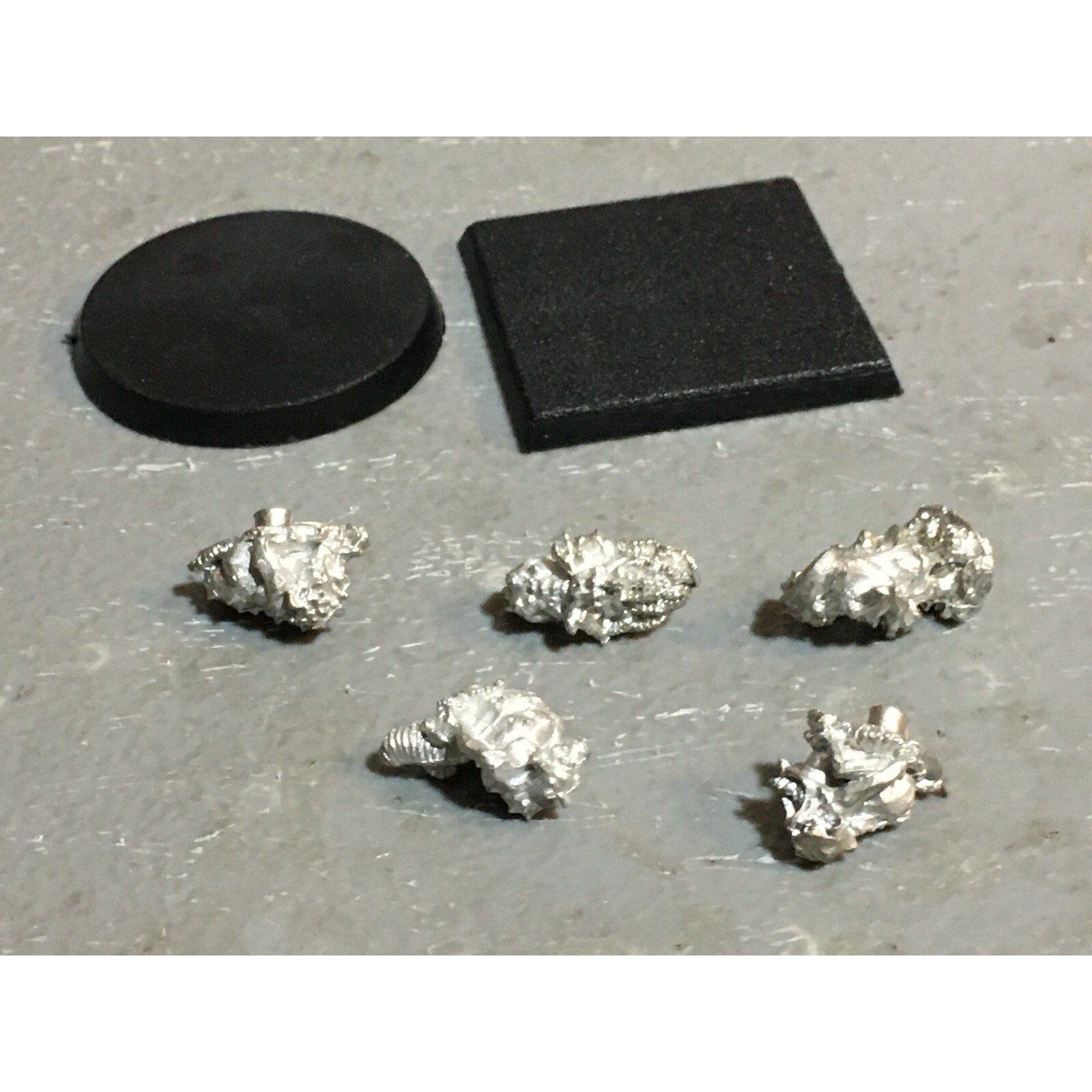 A23857 WARHAMMER FANTASY 40K CHAOS DAEMONS METAL OOP NURGLING 5 PK W BASE GW