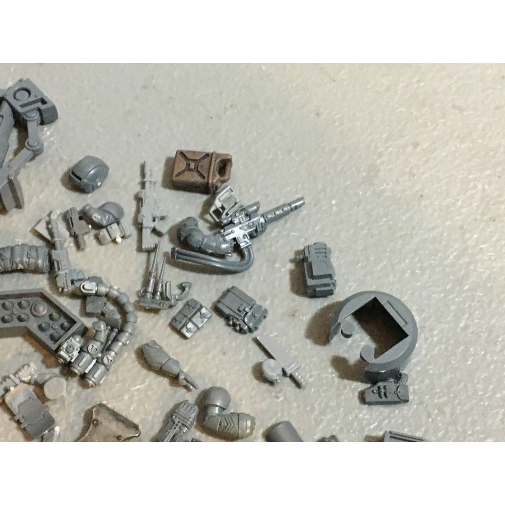 A20138 WARHAMMER 40K IMPERIAL GUARD ASTRA MILITARUM BITS LOT VEHICLE ARMS GUNS