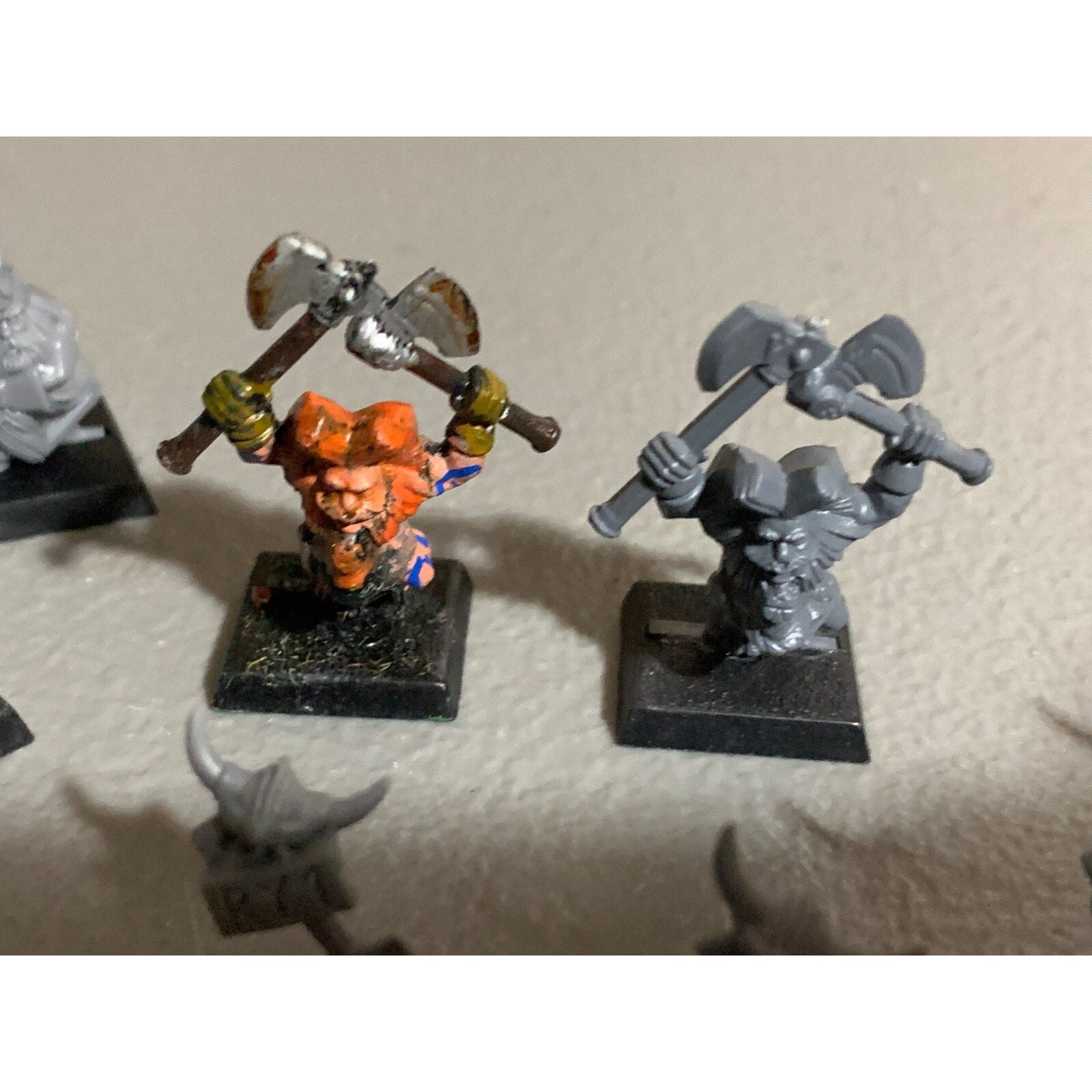 A23314 WARHAMMER FANTASY AOS DWARFS DWARVES SKULL PASS LOT SLAYERS MARKERS BITS