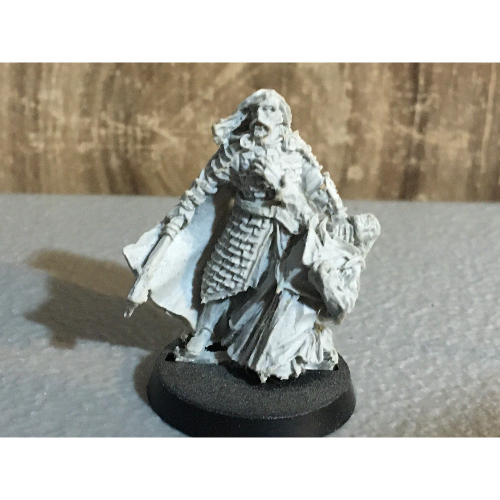 A30019B LOTR LORD OF THE RINGS GW GAMES WORKSHOP COMMAND CAPTAIN ROHAN FINECAST