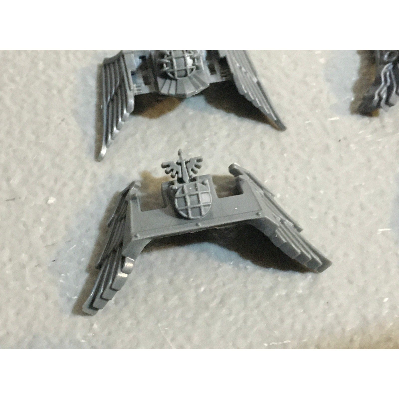 A29405 WARHAMMER 40K SPACE MARINES DARK ANGELS BITS LOT BIKE FRONT PLATES GW