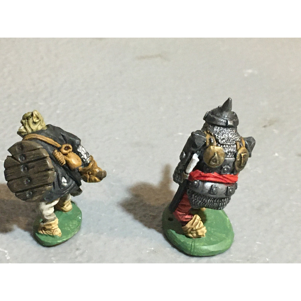 A10082 CITADEL PRE SLOTTA METAL RARE OOP ORC WARRIORS 2 PK WARHAMMER PAINTED