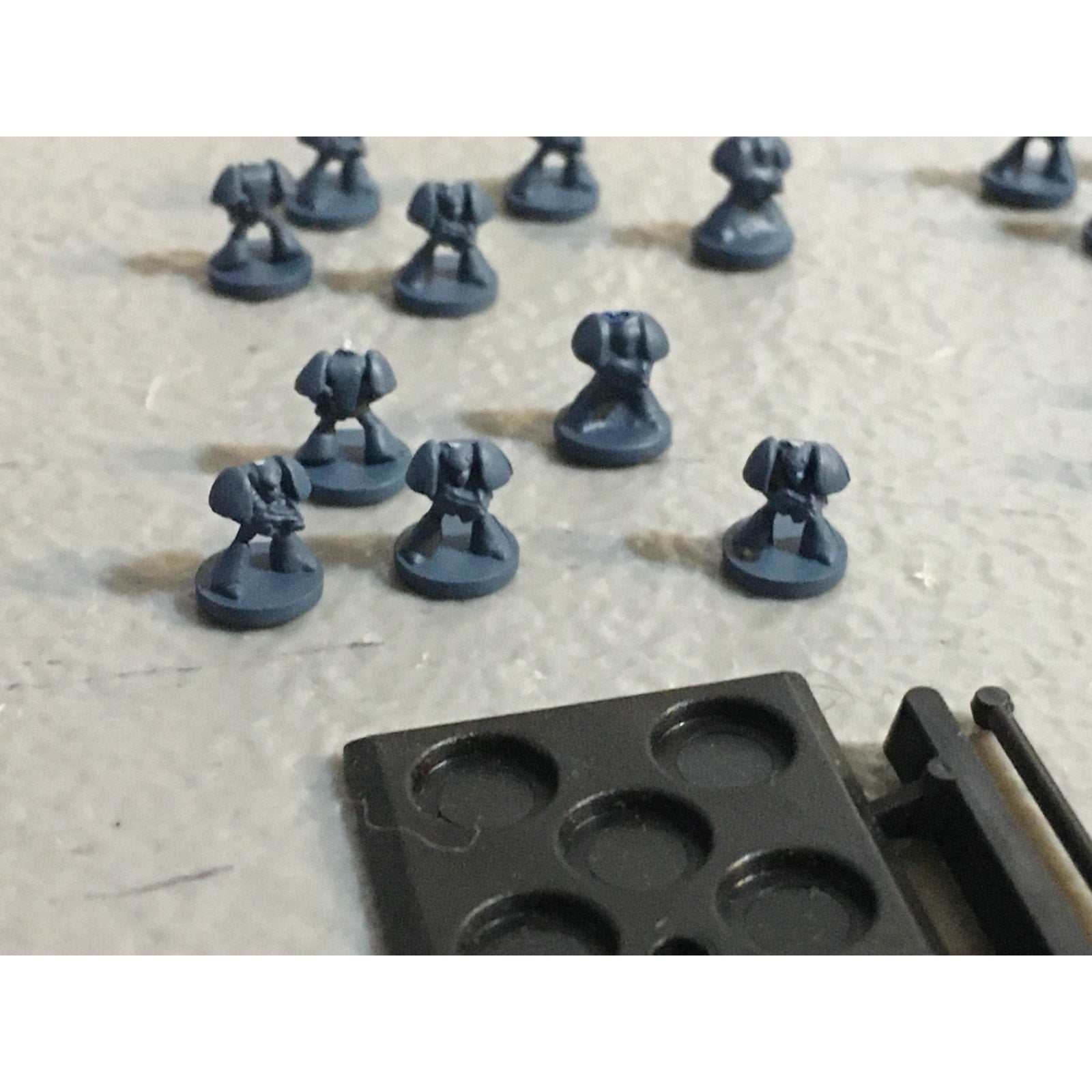A25124 WARHAMMER 40K EPIC SPACE MARINES TACTICAL 10 STANDS GW