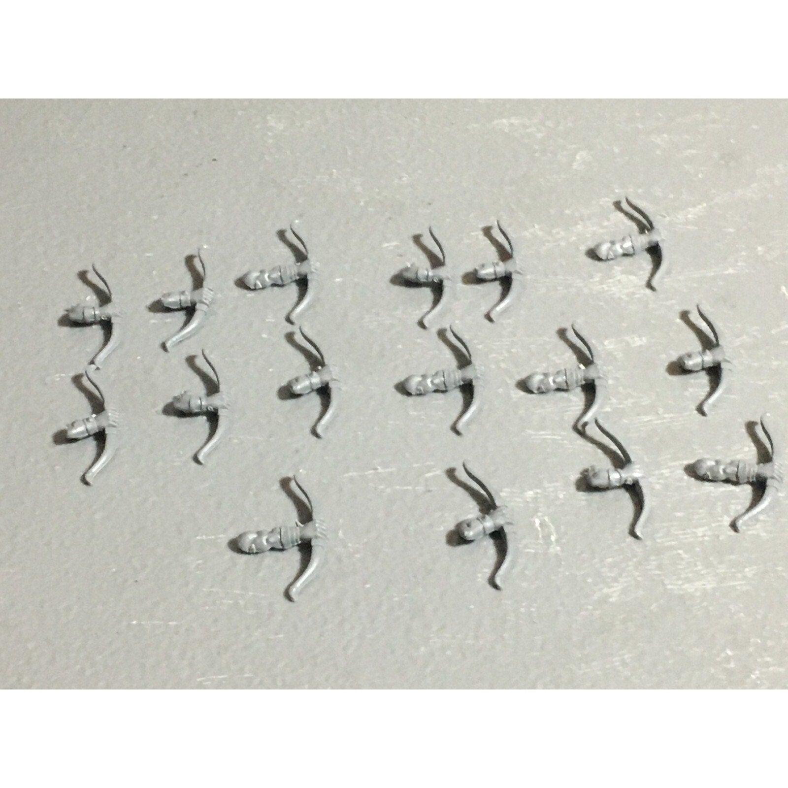 A22634 WARHAMMER FANTASY ORCS & GOBLINS BITS LOT GOBLIN ARCHER BOWS GW OLD WORLD