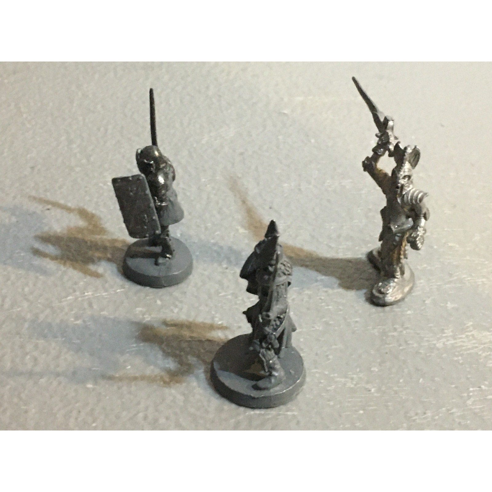 A32612 RAL PARTHA MINIATURES METAL 3 PK PALADIN KNIGHT FIGHTER D&D