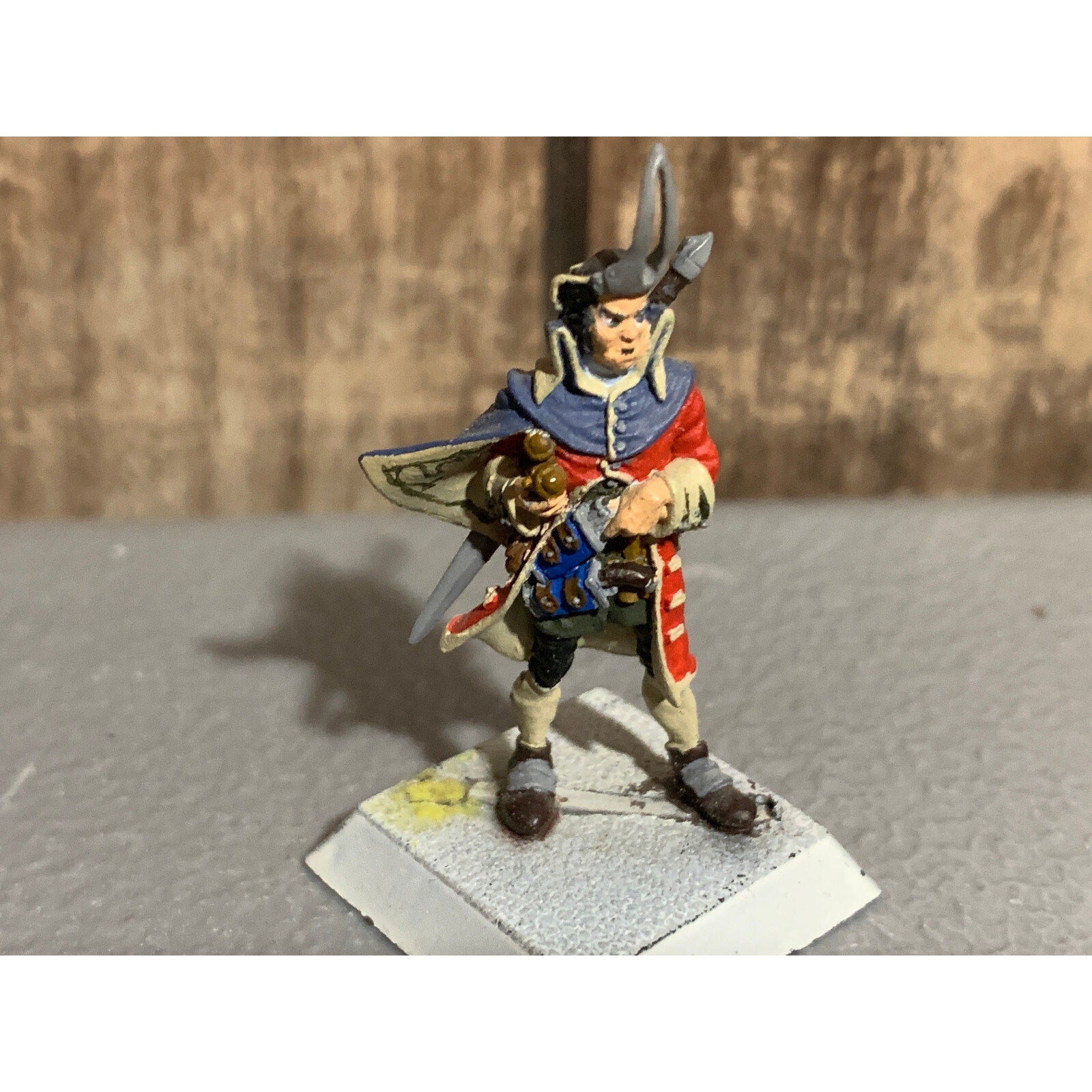 A10274 RACKHAM CONFRONTATION METAL OOP MAGISTRATE GRIFFIN PAINTED