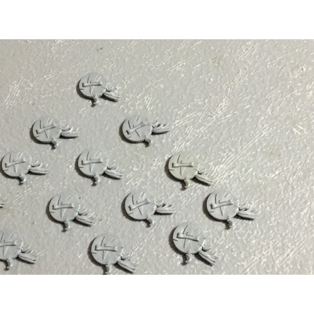 A22624 WARHAMMER FANTASY ORCS & GOBLINS BITS LOT GOBLIN SHIELD GAMES WORKSHOP GW