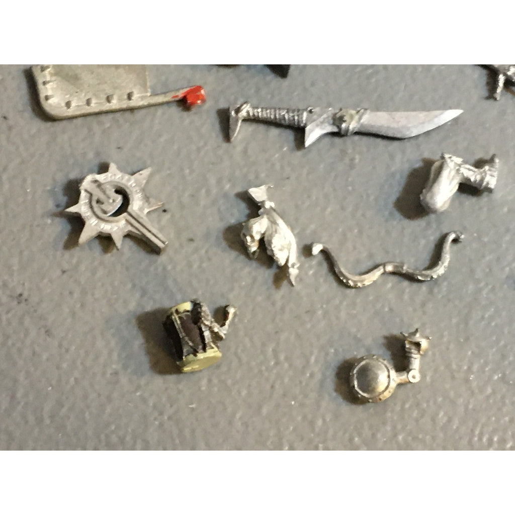 A32545 UNKNOWN MINIATURES ALL METAL BITS & INCOMPLETE LOT FANTASY