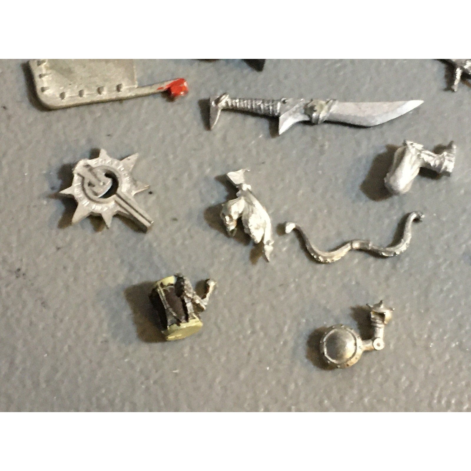 A32545 UNKNOWN MINIATURES ALL METAL BITS & INCOMPLETE LOT FANTASY