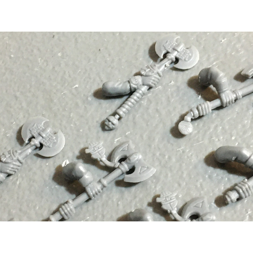 A23399 WARHAMMER FANTASY DWARFS BITS LOT WARRIORS ARMS GAMES WORKSHOP GW
