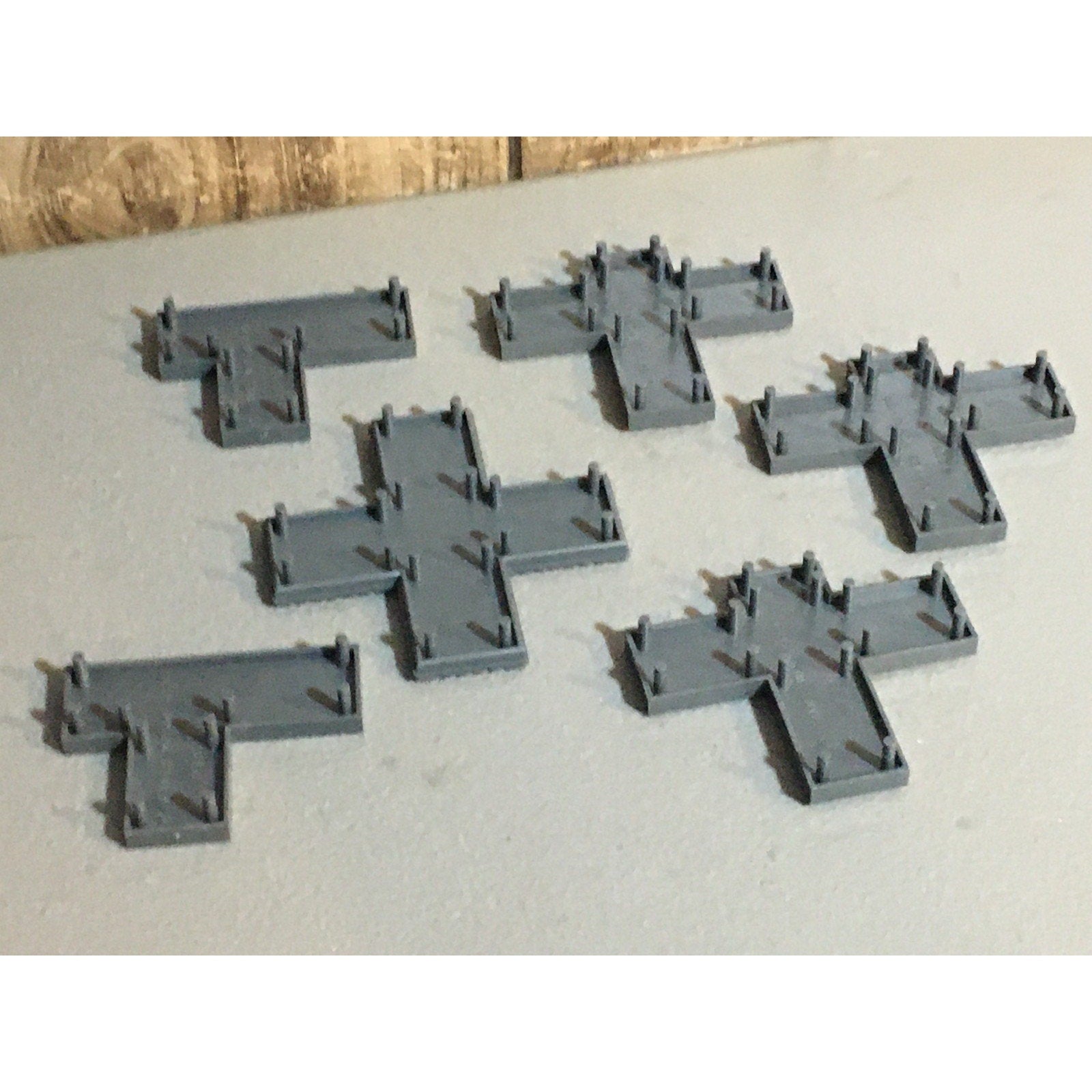 A31682 WARHAMMER EPIC 40K TERRAIN BUILDINGS PLASTIC ROOF TOPS 6 PK GW