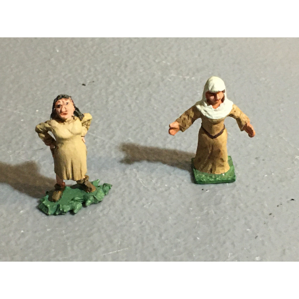 A10180 CITADEL PRE SLOTTA METAL RARE OOP HUMAN VILLAGERS PEASANTS 2 PK PAINTED
