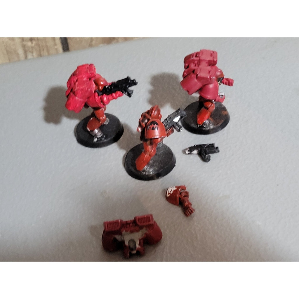 A19239 WARHAMMER 40K SPACE MARINES ASSAULT 3 PK METAL BODIES