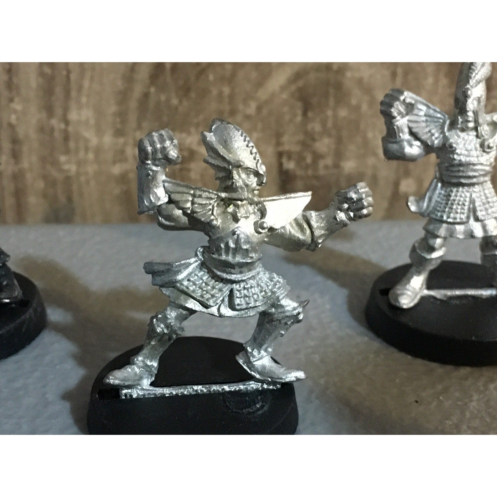 A30126 WARHAMMER BLOOD BOWL METAL HIGH ELVES TEAM LINEMEN 3 PK OOP GW