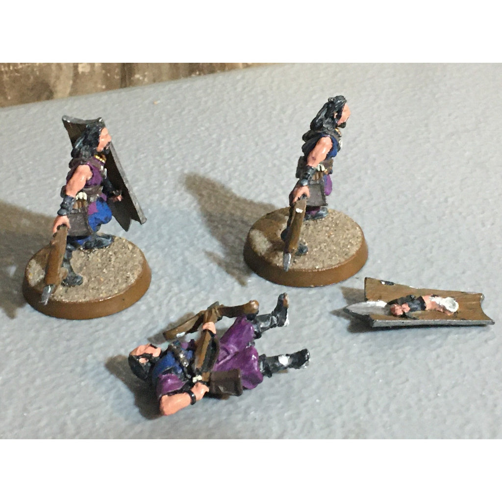 A30394 LOTR LORD OF RINGS GAMES WORKSHOP METAL CORSAIR ARBALESTERS MISS 1 SHIELD