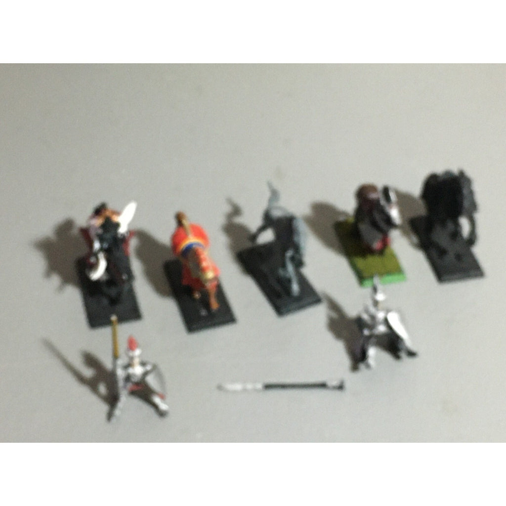 A22414 WARHAMMER FANTASY HIGH ELVES MIXED LOT HORSES SILVER HELM PRINCE GW