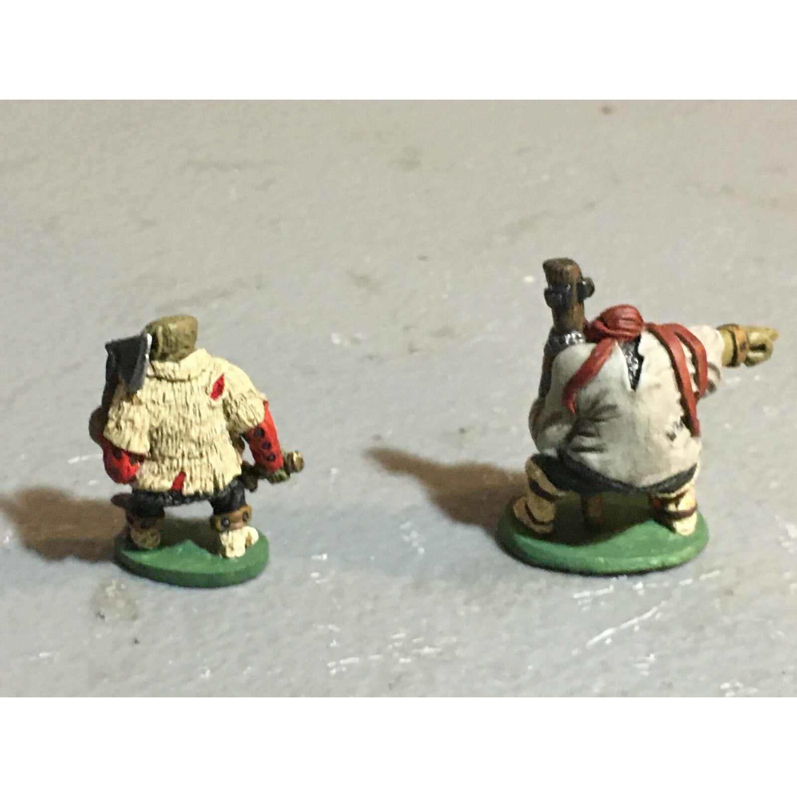 A10081 CITADEL PRE SLOTTA METAL RARE OOP ORC WARRIORS 2 PK WARHAMMER PAINTED