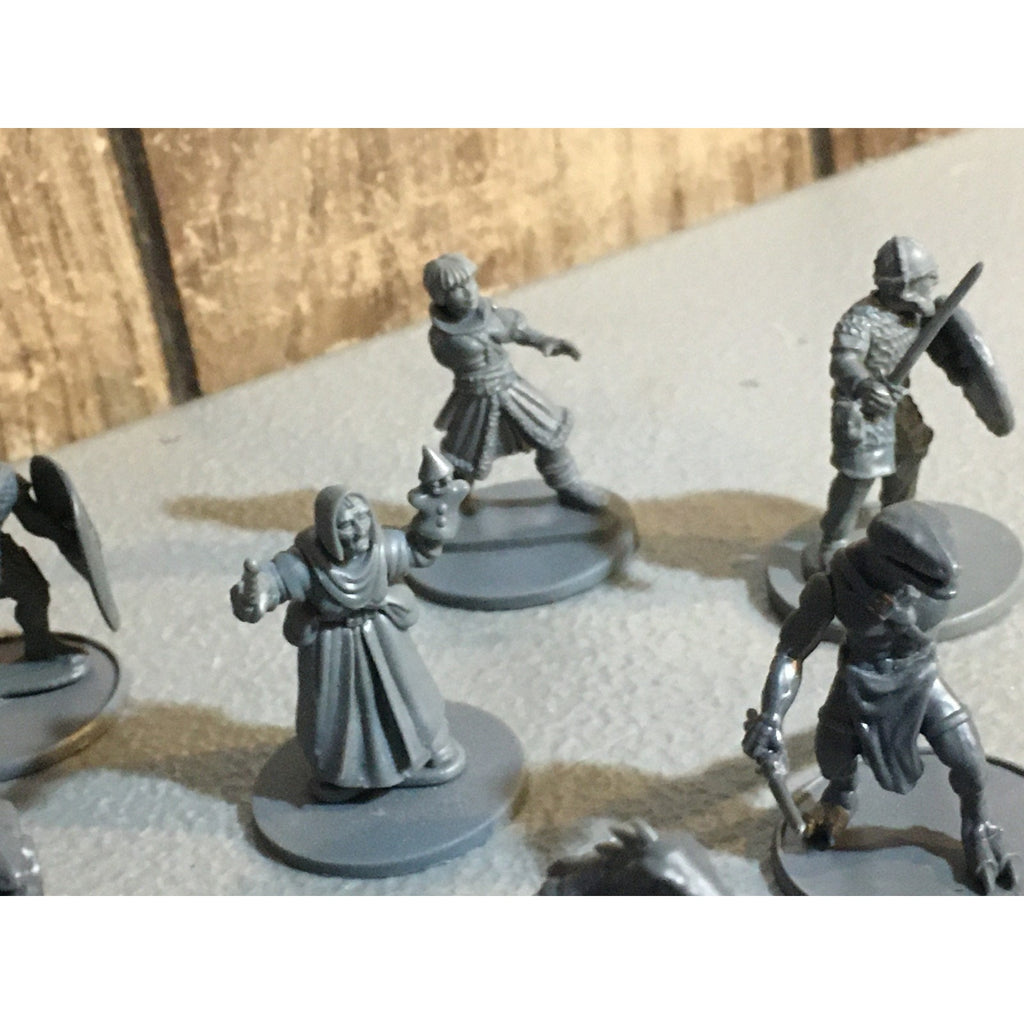 A30070 WARLORD GAMES UNKNOWN MIXED LOT SOLDIERS TOWNSFOLK LIZARDMEN INCOMPLETE