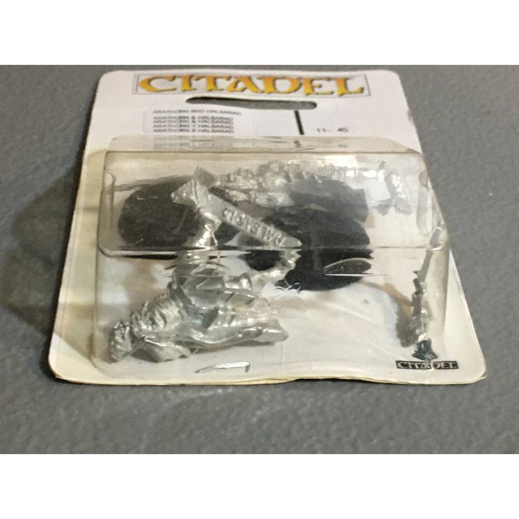 A32648 LOTR LORD OF RINGS GW GAMES WORKSHOP METAL ARATHORN AND HALBARAD NIB NEW