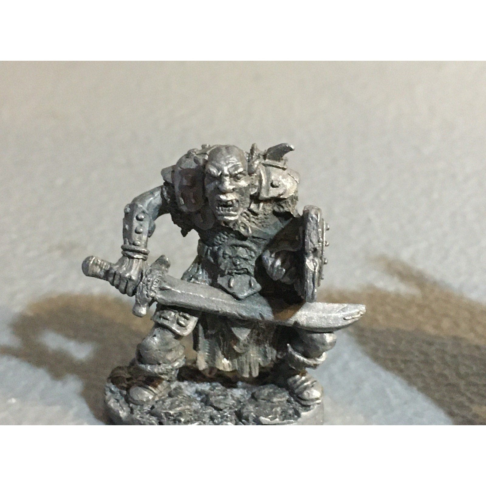 A29789 METAL MINIATURES LOT RMI UNKOWN ORC WARRIOR HUMAN KNIGHT ELF RANGER