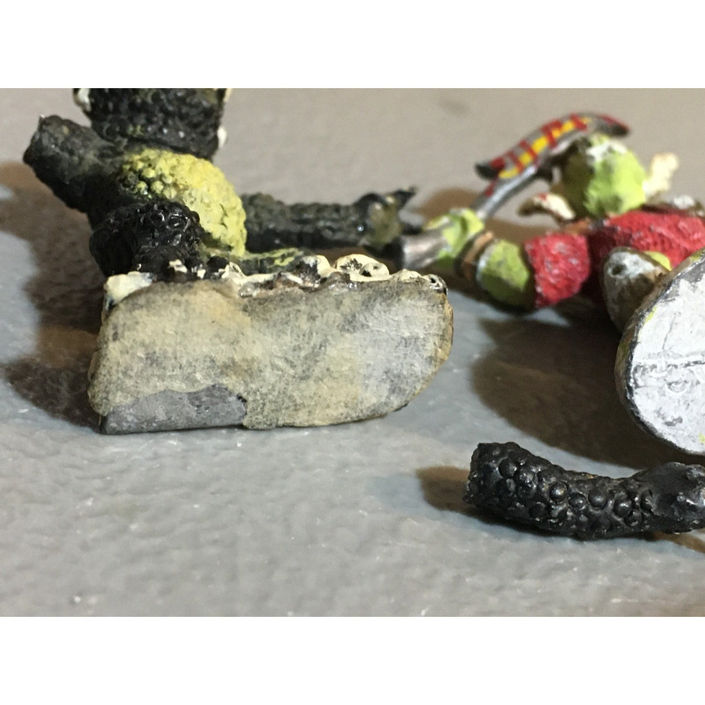 A24867 UNBRANDED METAL TABLETOP OLD OOP D&D FANTASY MONSTER ORC MINIATURES