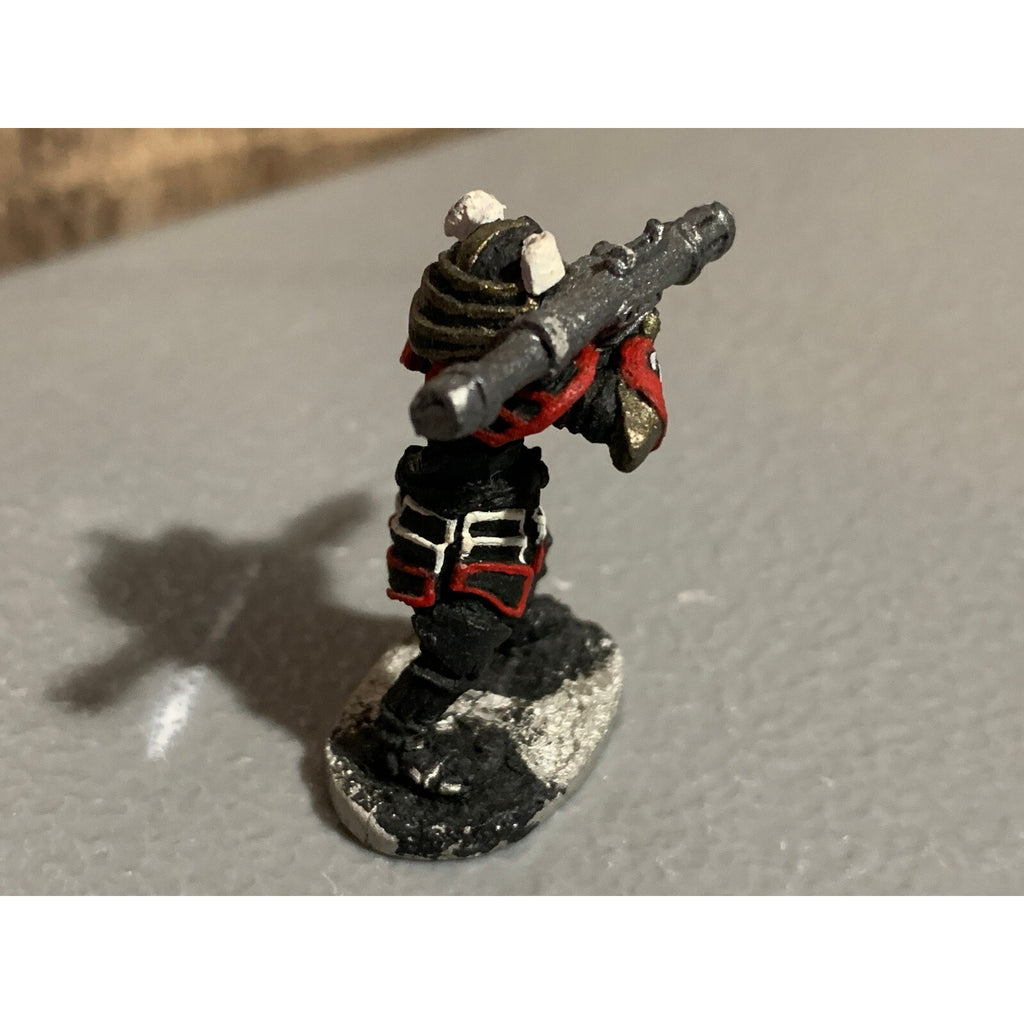 A10250 TALON GAMES IMPERIAL SENSHI W ROCKET LAUNCHER METAL PAINTED OOP