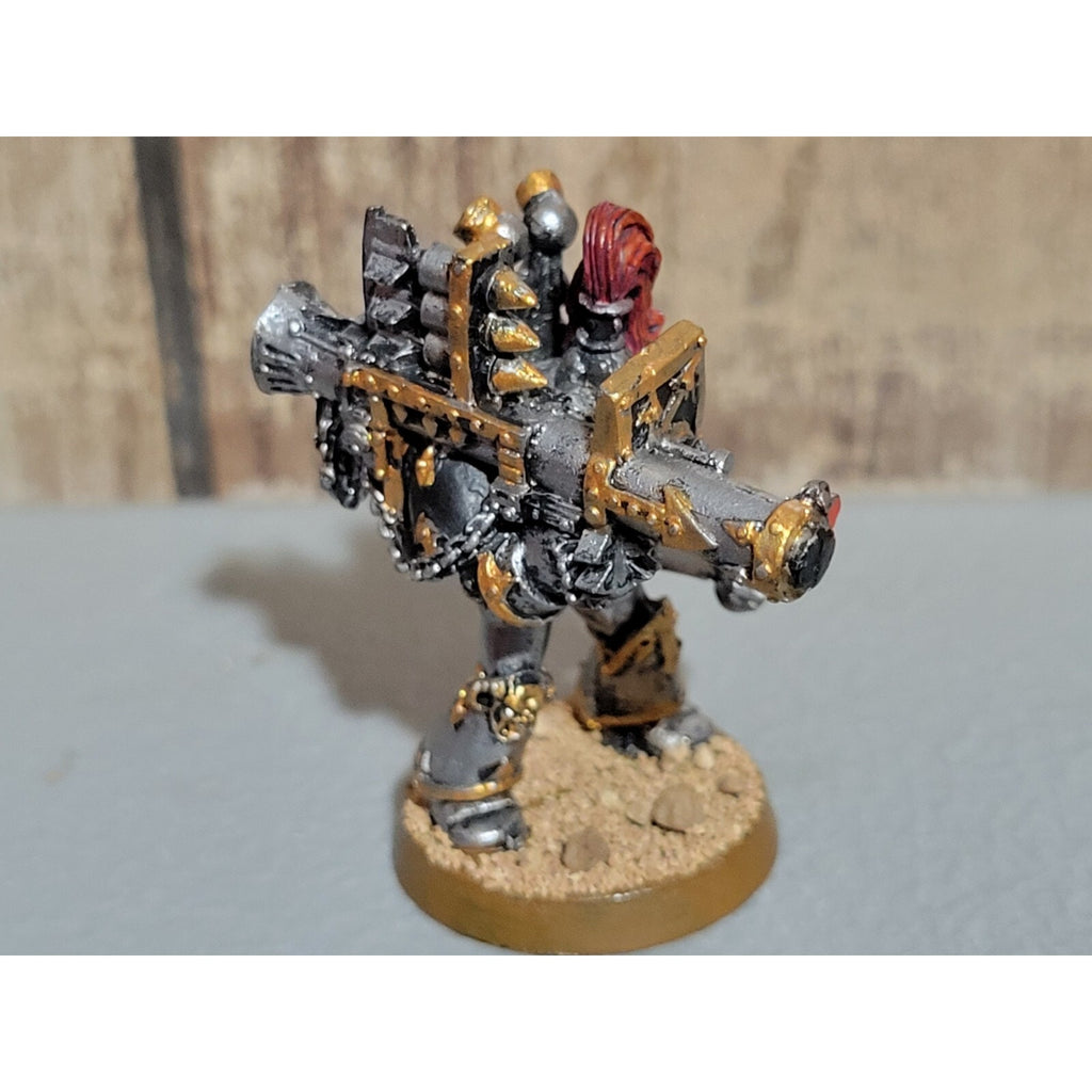 A18005 WARHAMMER 40K CHAOS SPACE MARINES METAL HAVOC PAINT BASED MISSILE LAUNCH