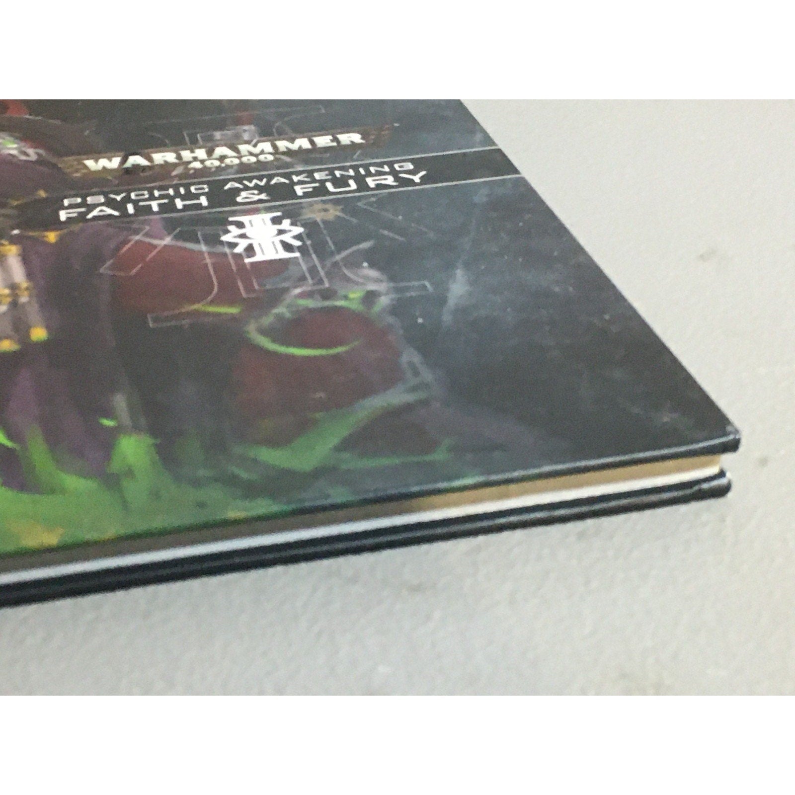 BOOK WARHAMMER 40K PSYCHIC AWAKENING FAITH & FURY USED HB HARDBACK