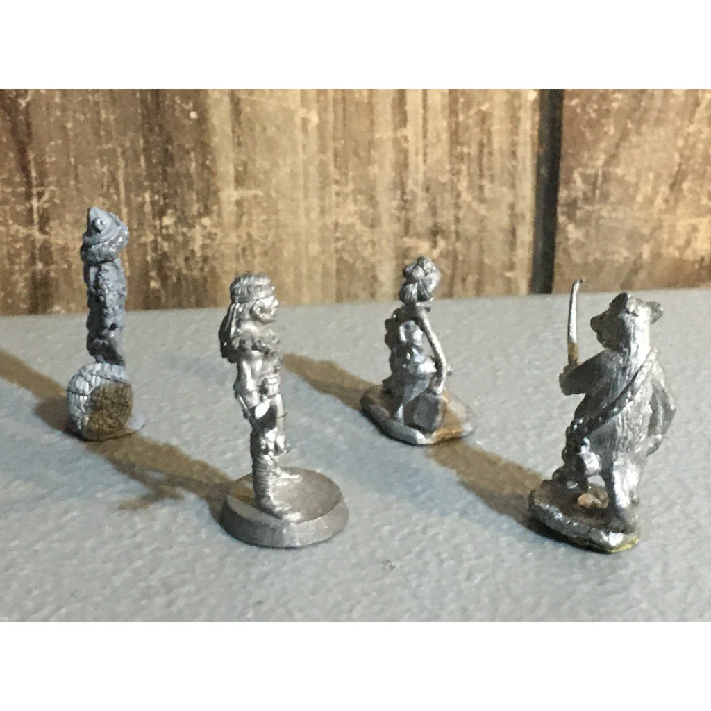 A32634 GRENADIER MINIATURES METAL FANTASY WARRIOR FEMALE RATMAN TABLETOP RPG