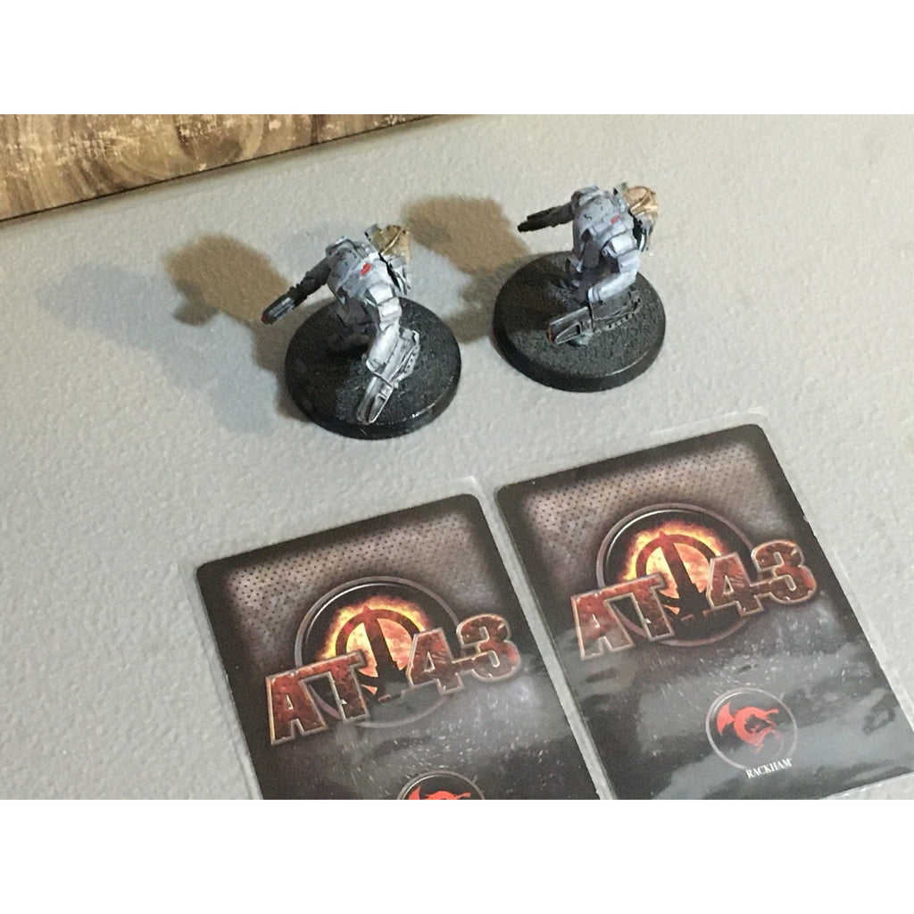 A33510 RACKHAM AT-43 UNA STEEL TACARM 2 PK MINIATURES W CARDS
