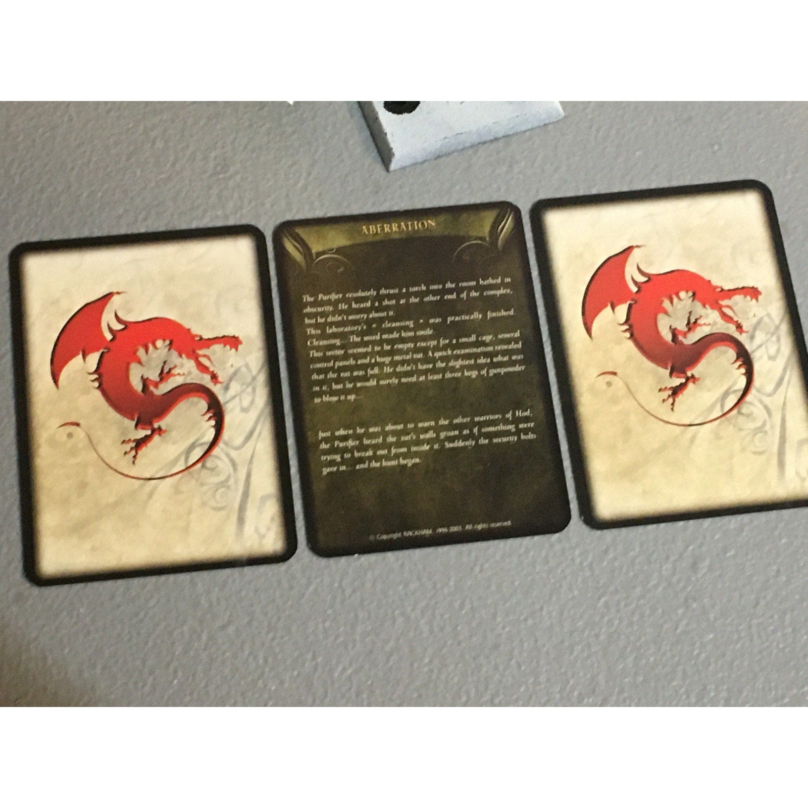 A32709 RACKHAM CONFRONTATION ABERRATION METAL TABLETOP