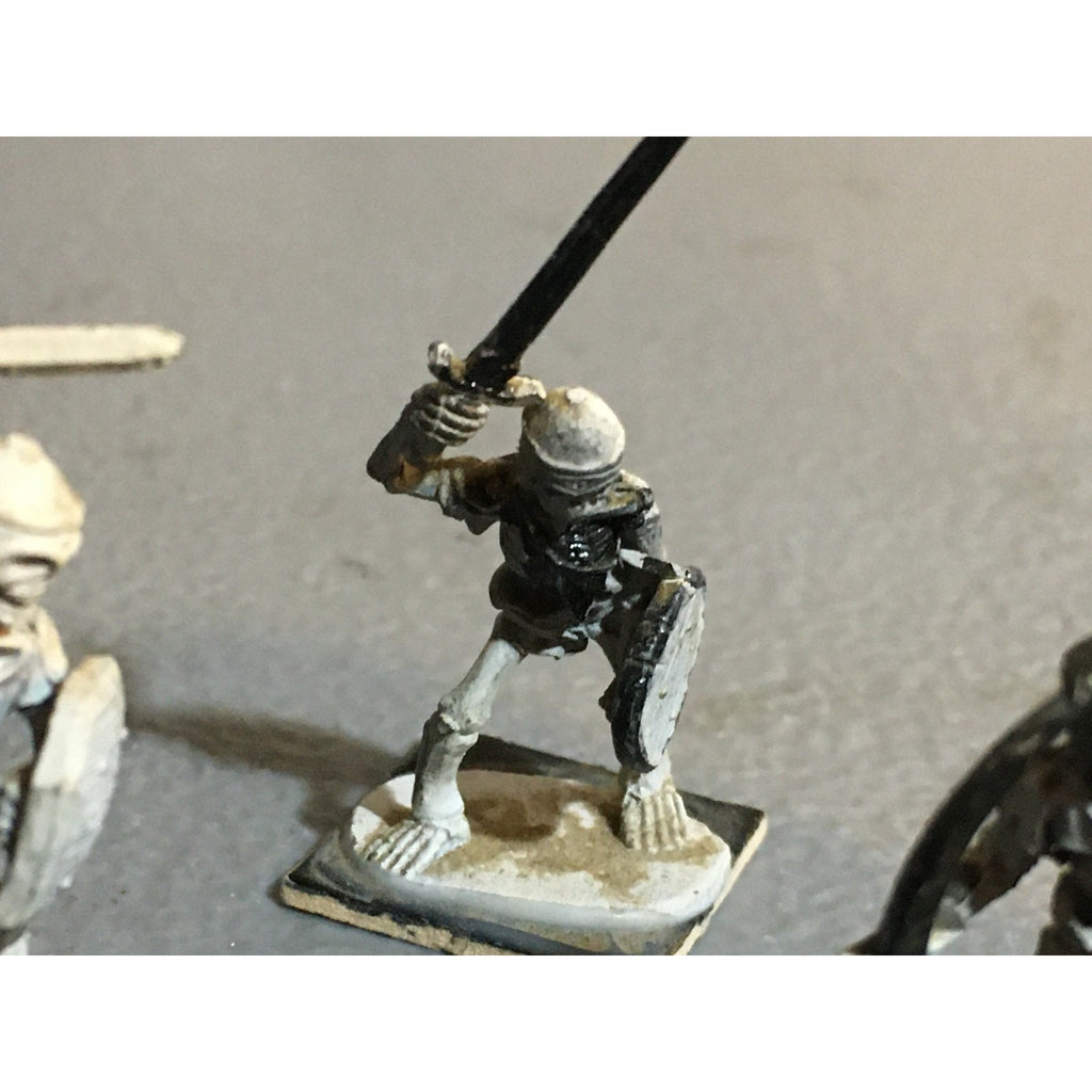 A32375 RAL PARTHA METAL MINIATURES SKELETON WARRIOR 3 PK TABLETOP WAR GAMES