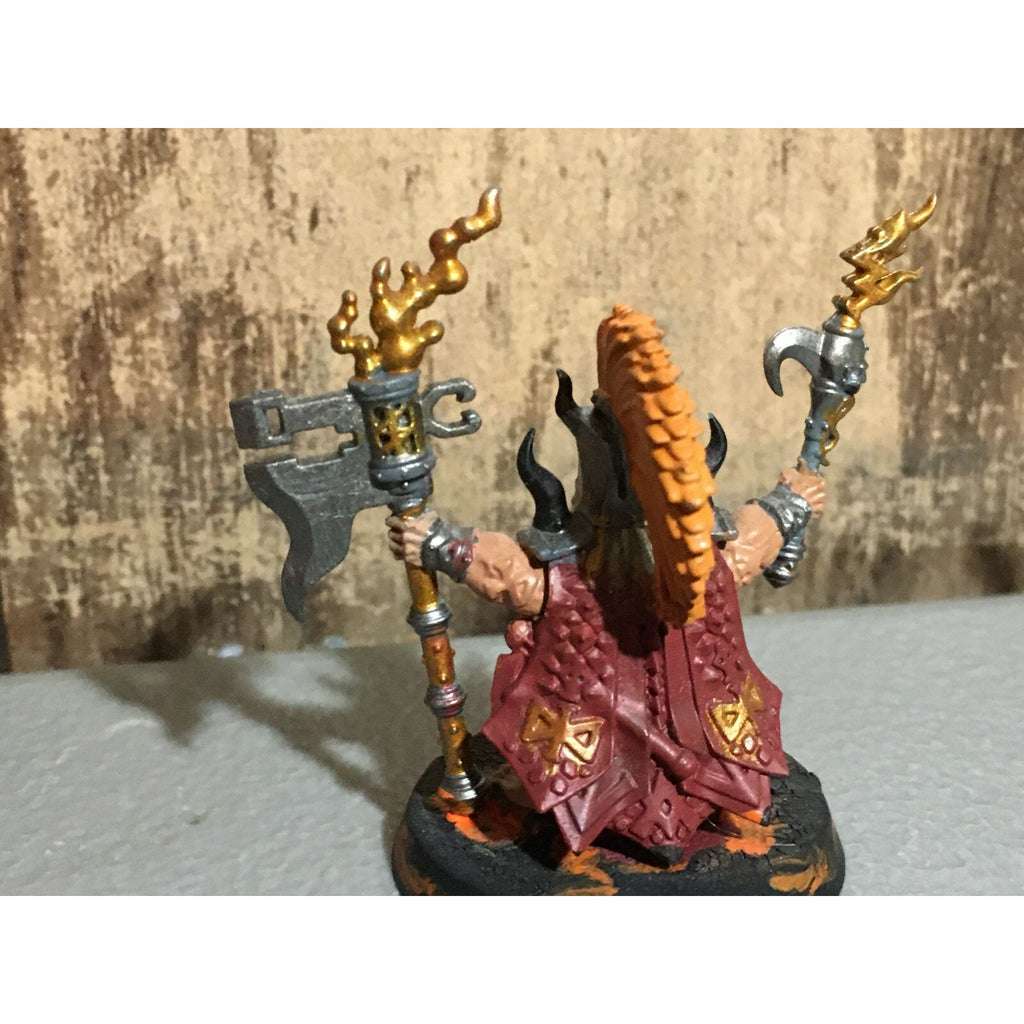 A20171 WARHAMMER FANTASY AOS FYRESLAYERS RUNESMITER PAINTED GAMES WORKSHOP