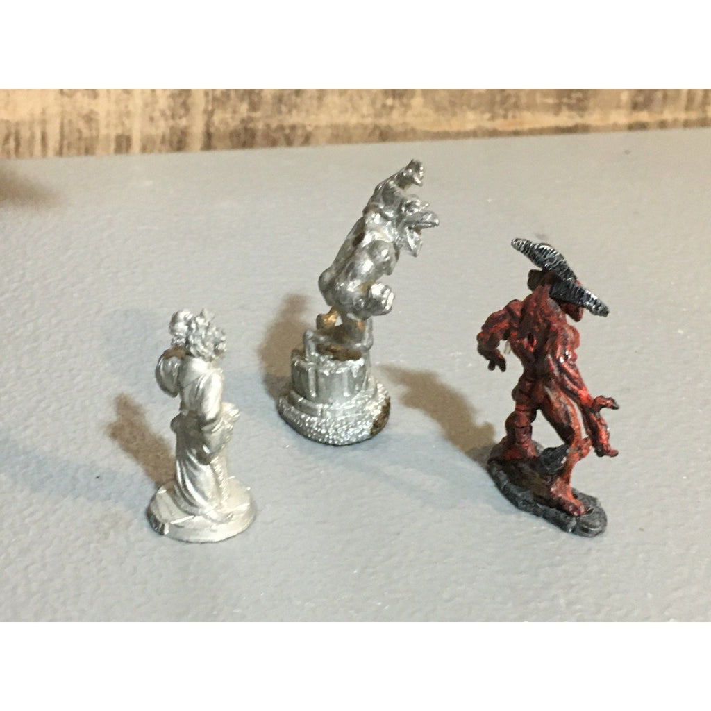 A24866 UNBRANDED METAL TABLETOP OLD OOP D&D FANTASY MONSTER DEMON MINIATURES
