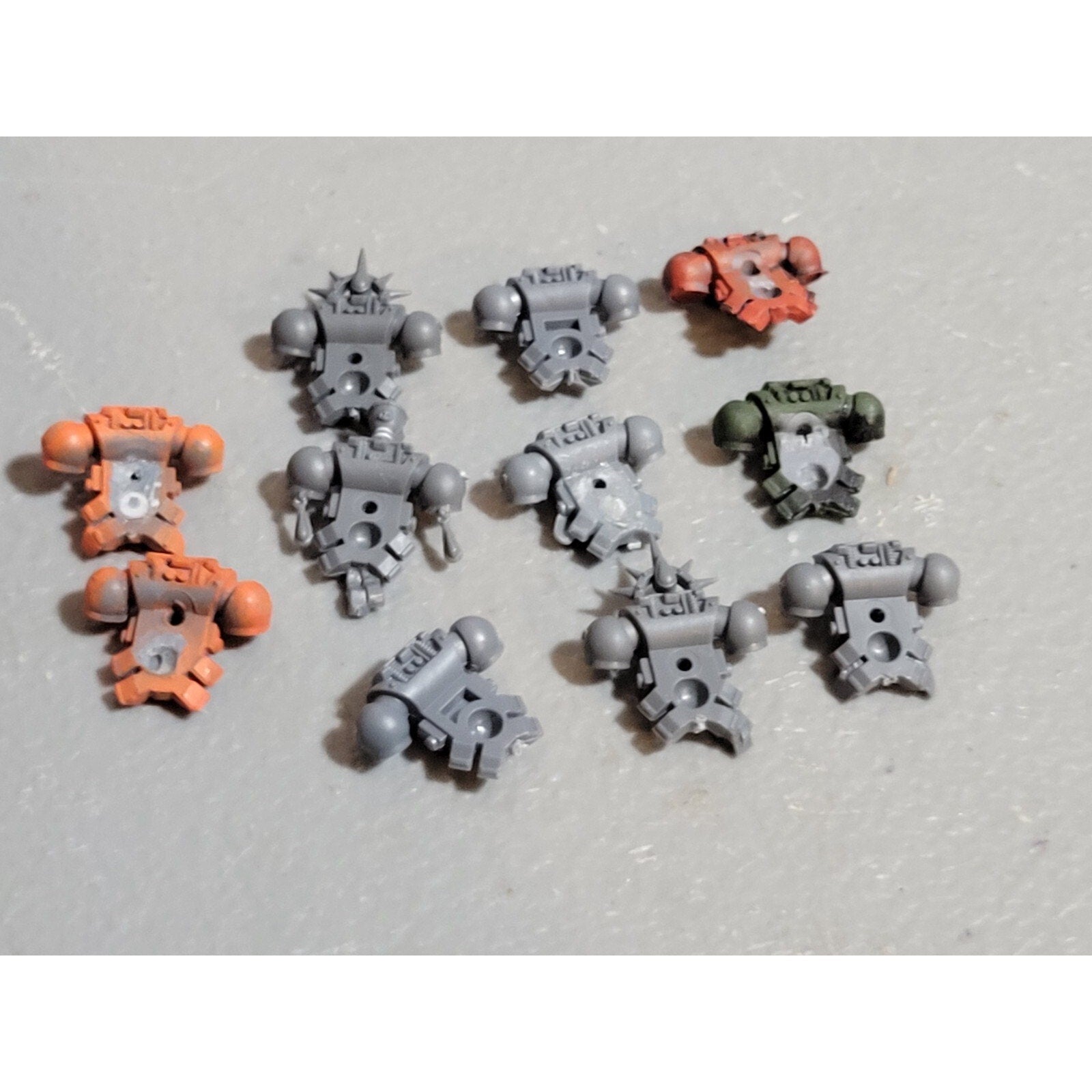 A19069 WARHAMMER 40K SPACE MARINES BLOOD ANGELS BACKPACK 11 PK BITS LOT
