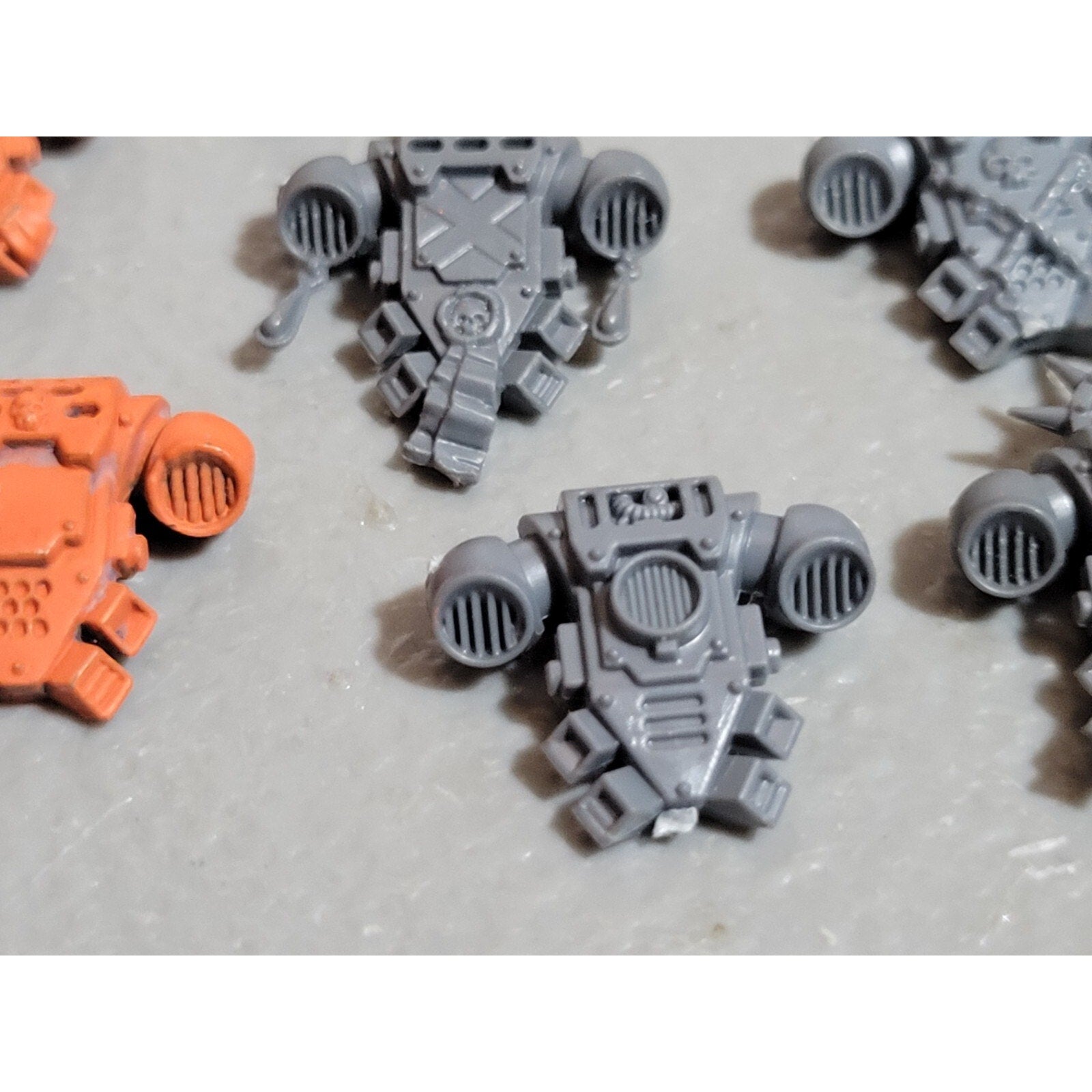 A19069 WARHAMMER 40K SPACE MARINES BLOOD ANGELS BACKPACK 11 PK BITS LOT