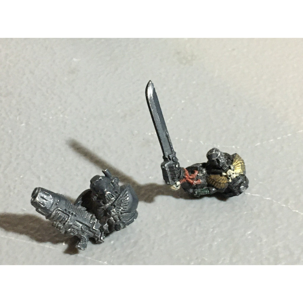 A21011 WARHAMMER 40K SPACE MARINES METAL BIKE BIKER CAPTAIN BROTHER TORSO PLASMA