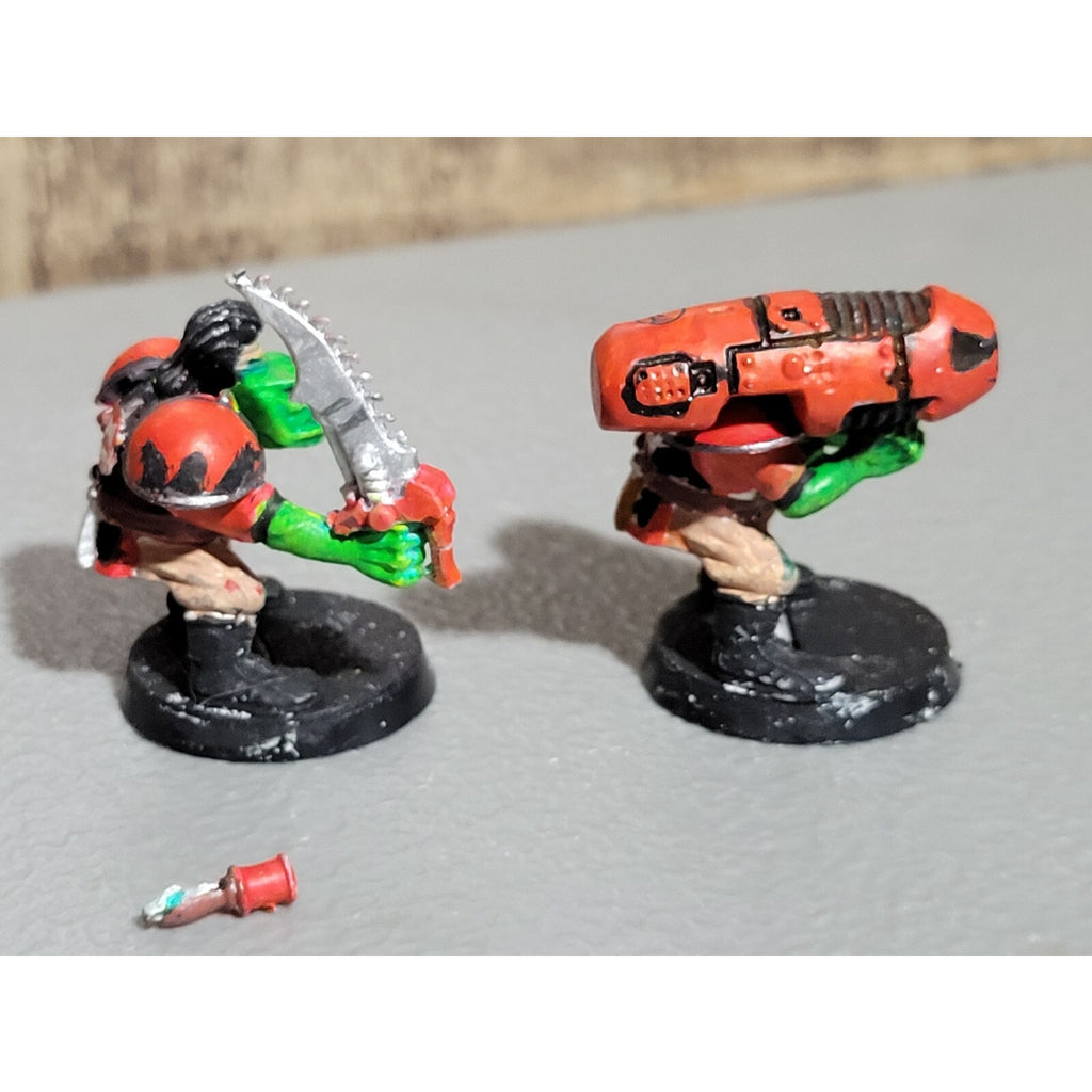 A19443 WARHAMMER 40K OOP CITADEL SPACE ORKS BOYZ 2 PK PLASTIC