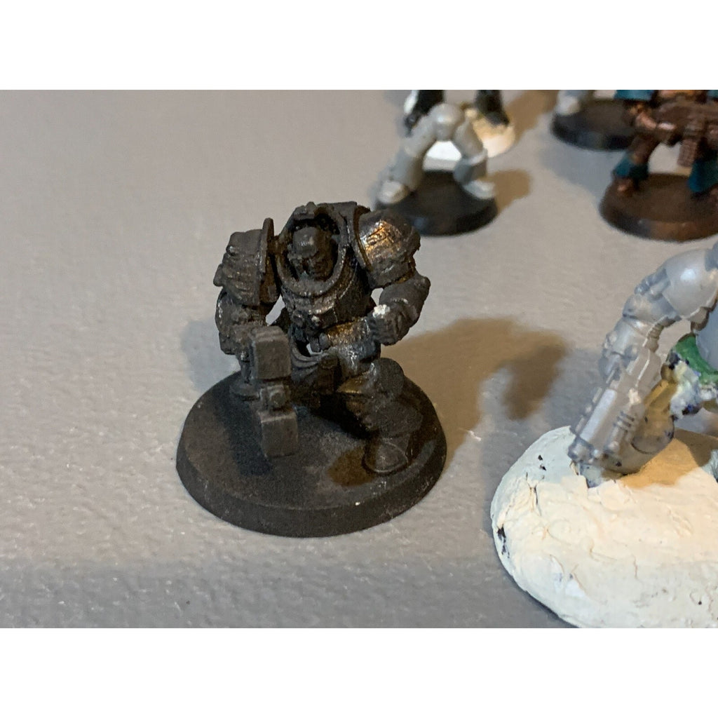 A23056 WARHAMMER 40K SPACE MARINES BITS LOT INCOMPLETE TERMINATOR TACTICAL
