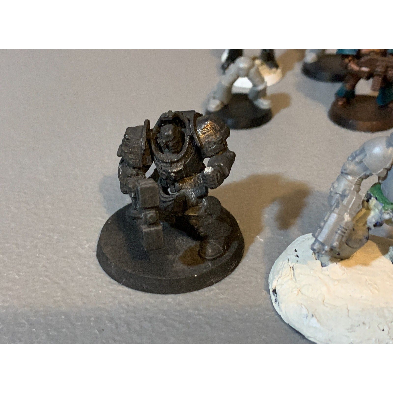 A23056 WARHAMMER 40K SPACE MARINES BITS LOT INCOMPLETE TERMINATOR TACTICAL
