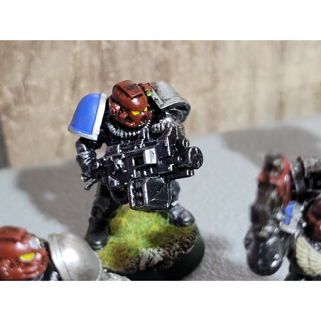 A18031 WARHAMMER 40K SPACE MARINES 5 PK HEAVY SERGEANT MISS BACKPACKS
