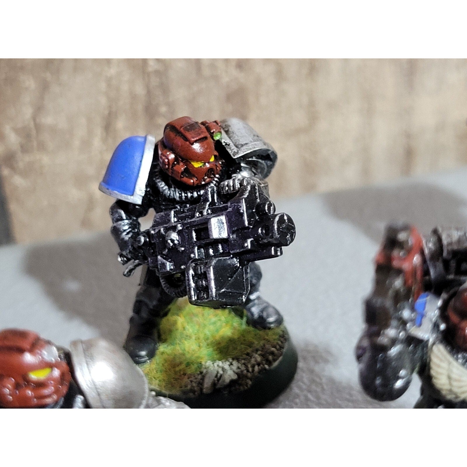 A18031 WARHAMMER 40K SPACE MARINES 5 PK HEAVY SERGEANT MISS BACKPACKS