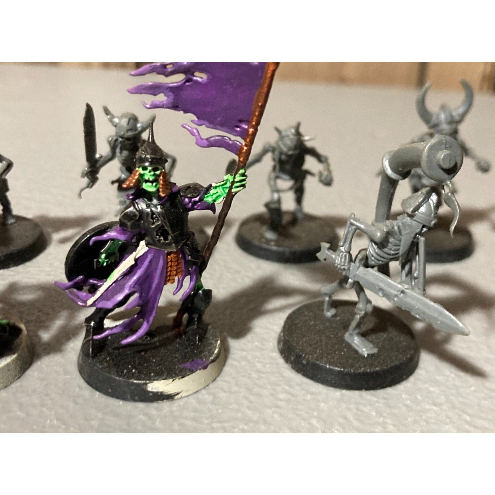 A19623 WARHAMMER FANTASY AOS SKELETON WARRIORS VAMPIRE COUNTS UNDEAD