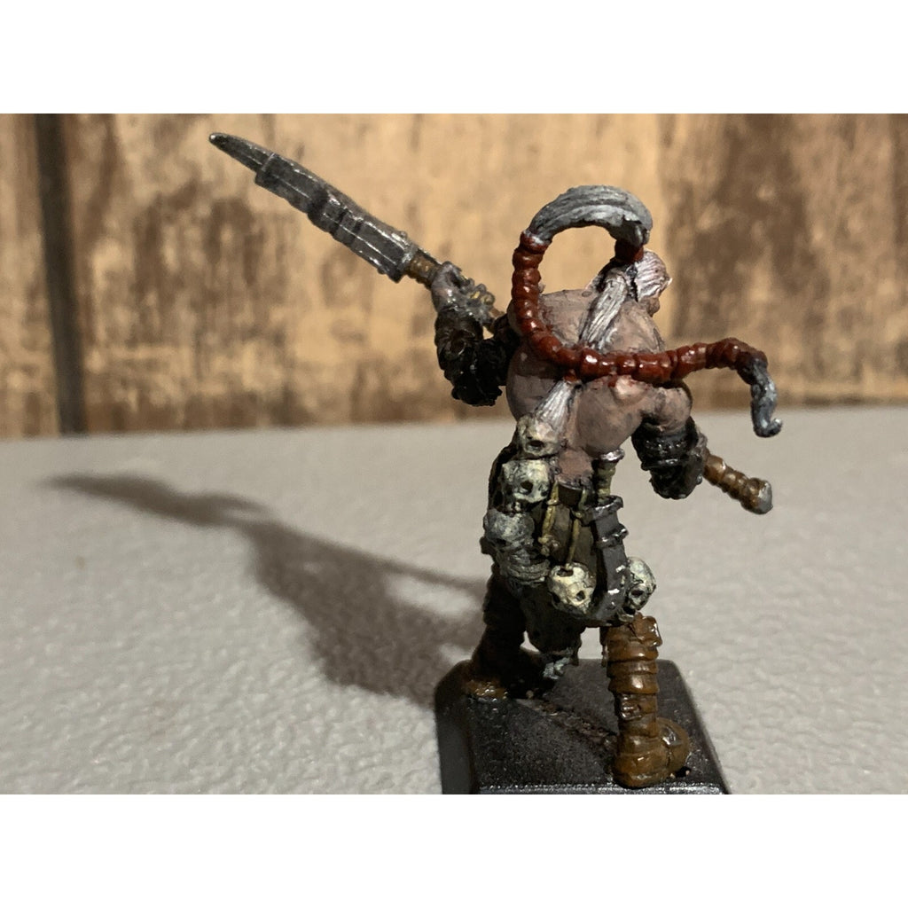 A16313 RACKHAM CONFRONTATION METAL OOP GIANT BARBARIAN W HALBERD