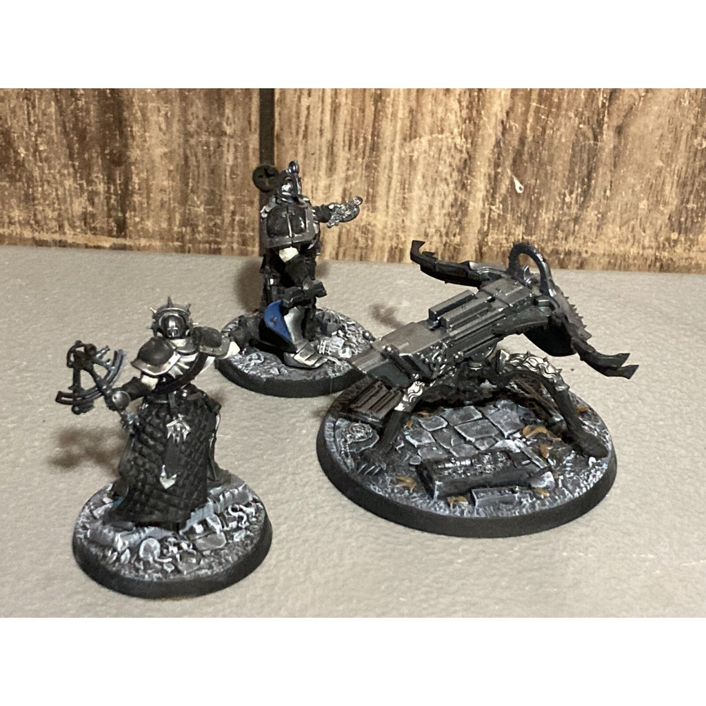 A19280 WARHAMMER AOS SIGMAR STORMCAST CELESTAR BALLISTA & CREW PAINTED BASED
