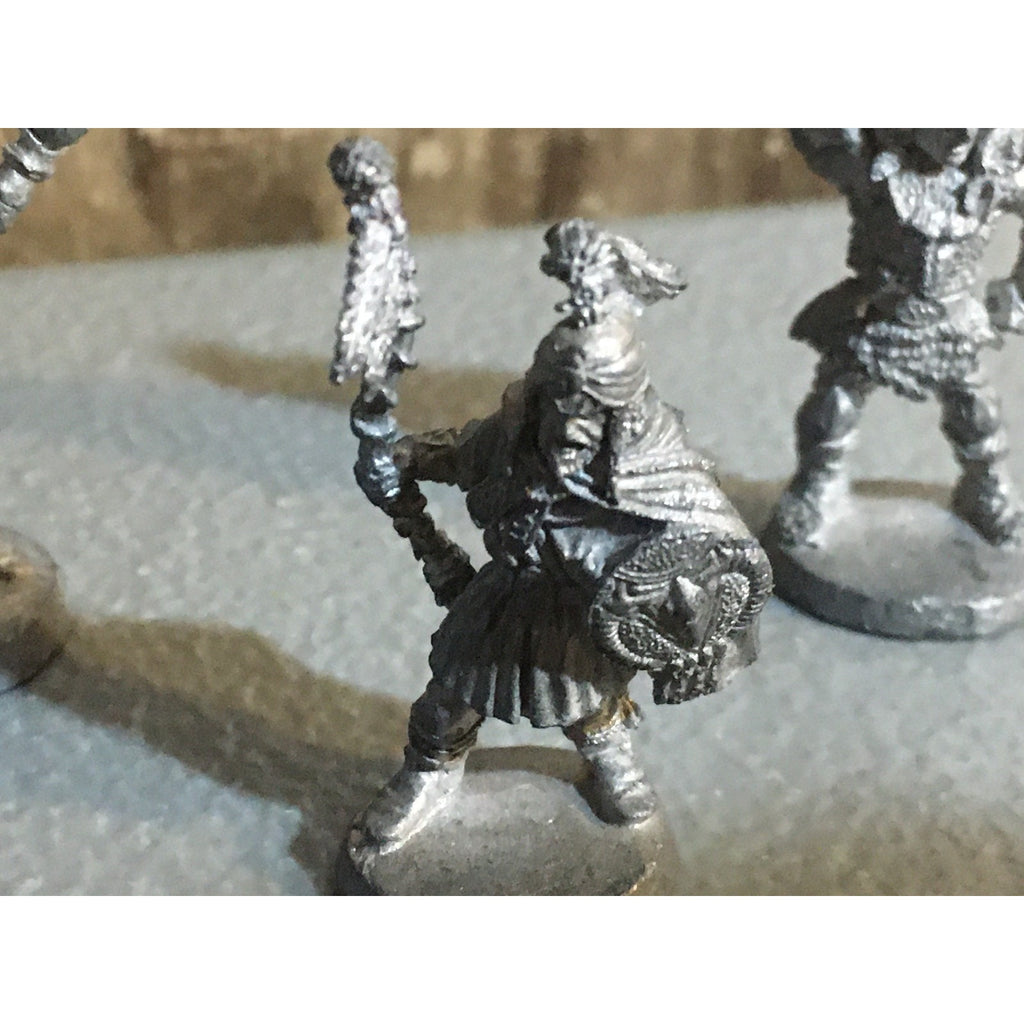 A32625 RAL PARTHA MINIATURES METAL 3 PK HUMAN BARBARIAN WARRIOR & SHAMAN D&D